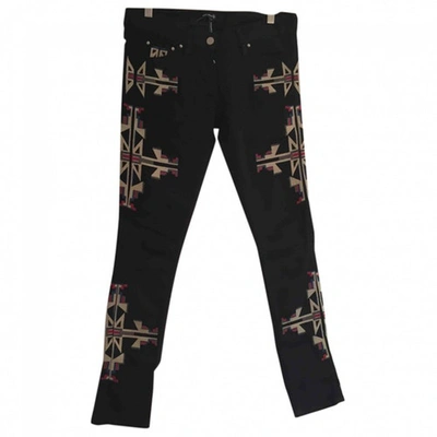 Pre-owned Isabel Marant Slim Pants In Black