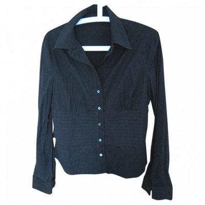 Pre-owned Bcbg Max Azria Shirt In Black