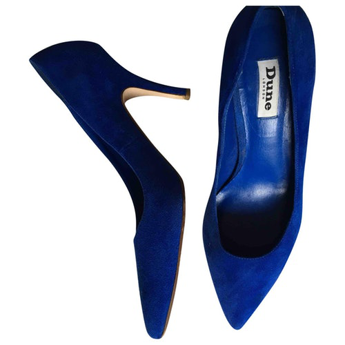 dune blue suede shoes