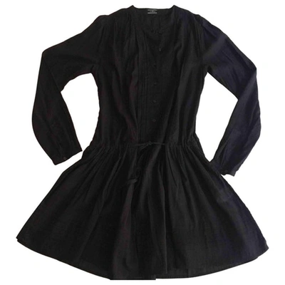 Pre-owned By Malene Birger Mini Dress In Black