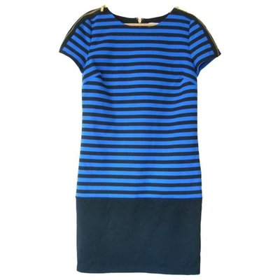 Pre-owned Michael Kors Mid-lenght Dress In Blue