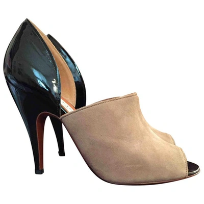 Pre-owned Lanvin Patent Leather Heels In Multicolour