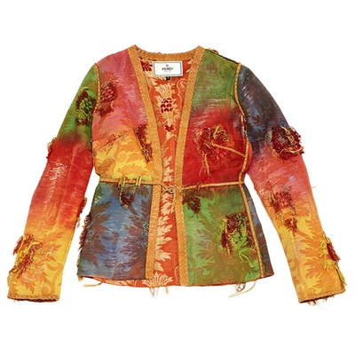Pre-owned Fendi Jacket In Multicolour