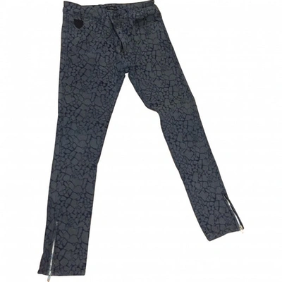 Pre-owned April77 Slim Jeans In Grey