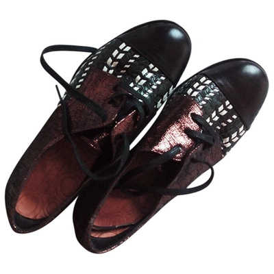 Pre-owned Chie Mihara Black Leather Heels