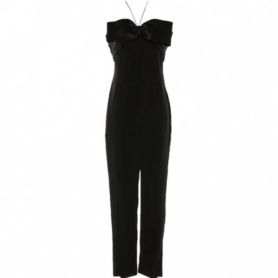 Pre-owned Azzaro Jumpsuit In Black