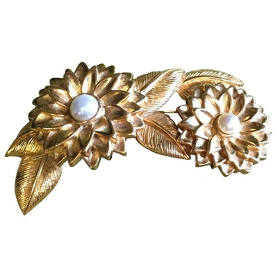 Pre-owned Lanvin Gold Metal Pins & Brooches