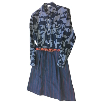 Pre-owned Alexis Mabille Mini Dress In Anthracite