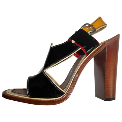 Pre-owned Prada Leather Heels In Multicolour