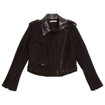 Pre-owned Christopher Kane Wool Jacket In Black