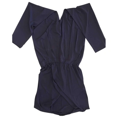 Pre-owned Pinko Blue Jumpsuit