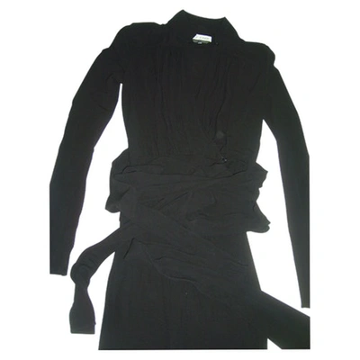 Pre-owned Dice Kayek Black Silk Dress