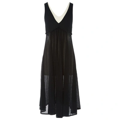 Pre-owned Veronique Leroy Mid-length Dress In Black