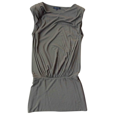 Pre-owned Patrizia Pepe Tunic In Khaki