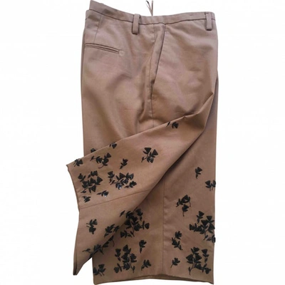 Pre-owned N°21 Brown Cotton Shorts