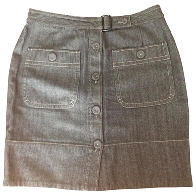 Pre-owned Paule Ka Mini Skirt In Blue