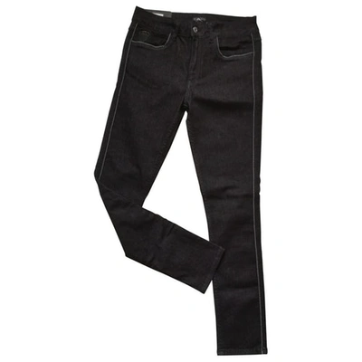 Pre-owned April77 Slim Jeans In Black