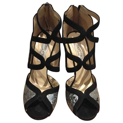 Pre-owned Jimmy Choo Sandals In Metallic