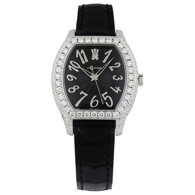 Pre-owned Chopard Black Platinum Watches