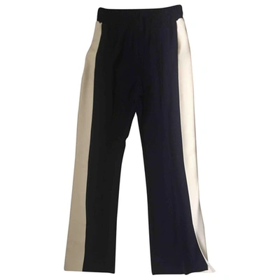 Pre-owned Atea Oceanie Blue Trousers