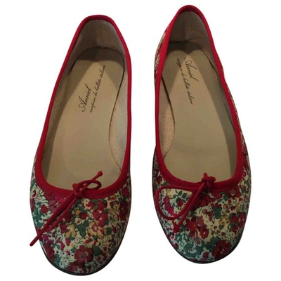 Pre-owned Anniel Multicolour Cloth Ballet Flats