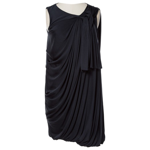 3.1 Phillip Lim Navy Silk Dress | ModeSens