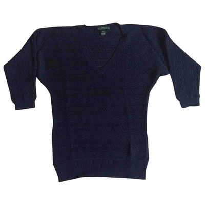 Pre-owned Lauren Ralph Lauren Knitwear In Navy