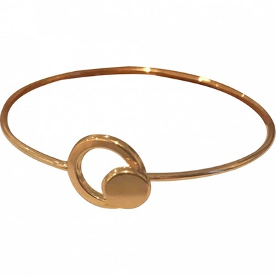 Pre-owned Anne Thomas Gold Metal Bracelet