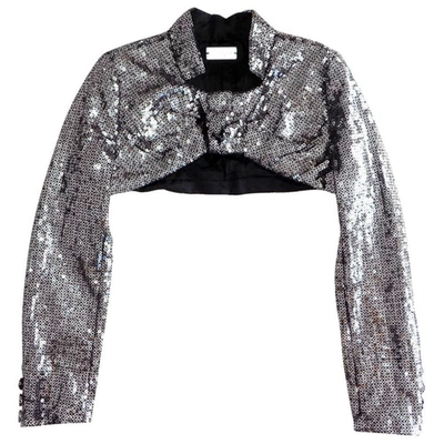 Pre-owned Alexis Mabille Metallic Glitter Jacket