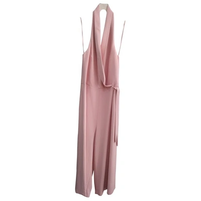 Pre-owned Pinko Pink Jumpsuit