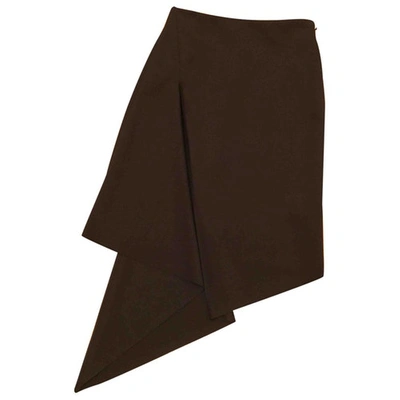 Pre-owned Costume National Skirt In Black