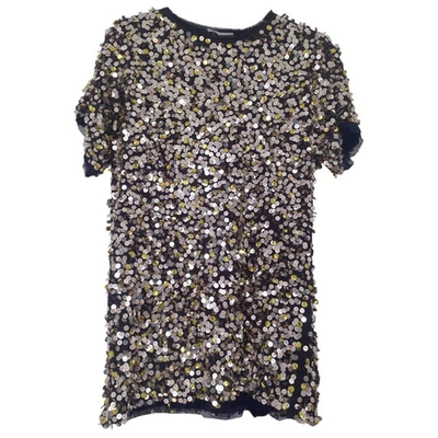 Pre-owned Lanvin Glitter Tunic In Multicolour