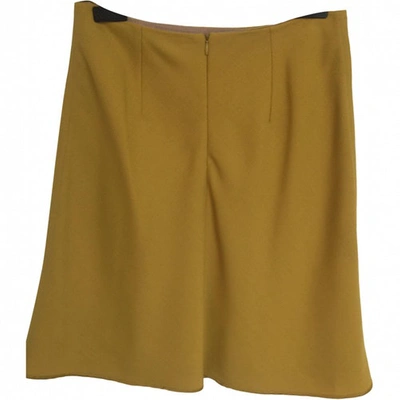 Pre-owned Carven Mid-length Skirt In Yellow