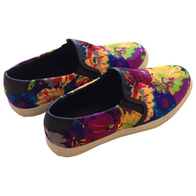 Pre-owned Steve Madden Cloth Trainers In Multicolour