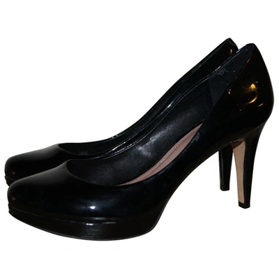 Pre-owned Vince Camuto Black Patent Leather Heels