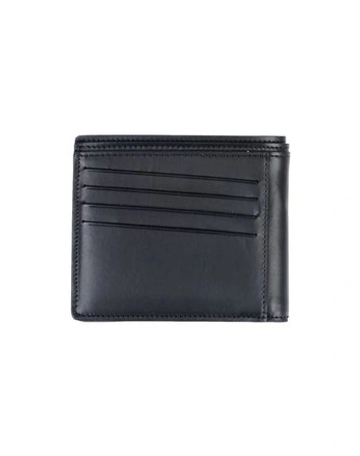 Shop Maison Margiela Man Wallet Black Size - Soft Leather, Cotton