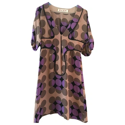 Pre-owned Marni Mid-length Dress In Multicolour