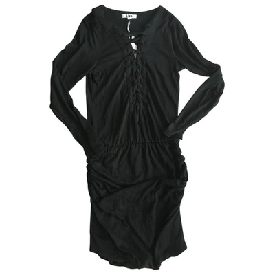 Pre-owned Lna Mid-length Dress In Black