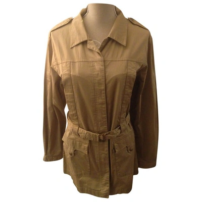 Pre-owned Aigle Beige Cotton Trench Coat