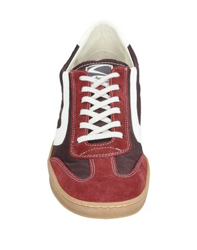 Shop Valsport Sneakers In Maroon