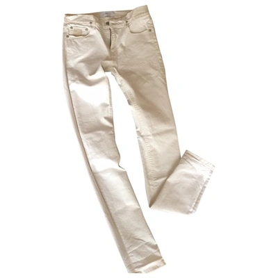 Pre-owned April77 White Jeans