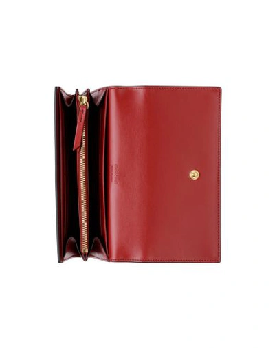 Shop Roberto Cavalli Wallet In Maroon