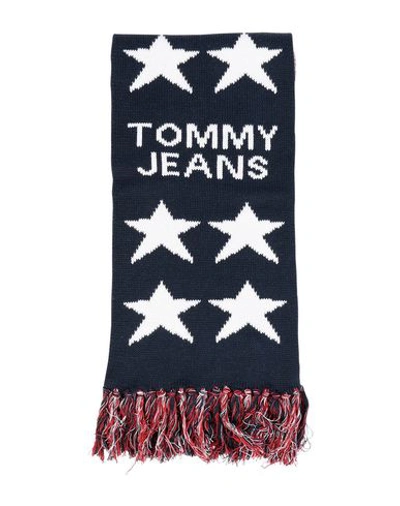 Shop Tommy Jeans Scarves In Dark Blue