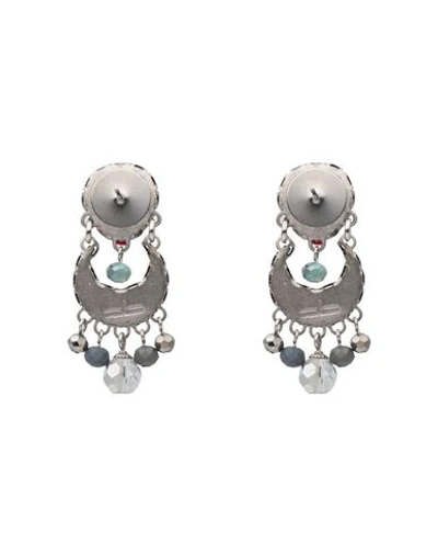 Shop Ayala Bar Earrings In Sky Blue