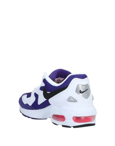Shop Nike Man Sneakers Purple Size 7 Textile Fibers