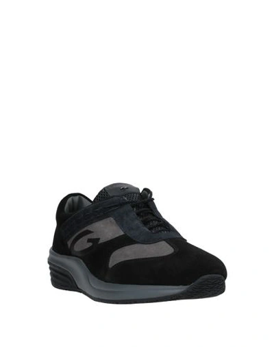 Shop Alberto Guardiani Sneakers In Black