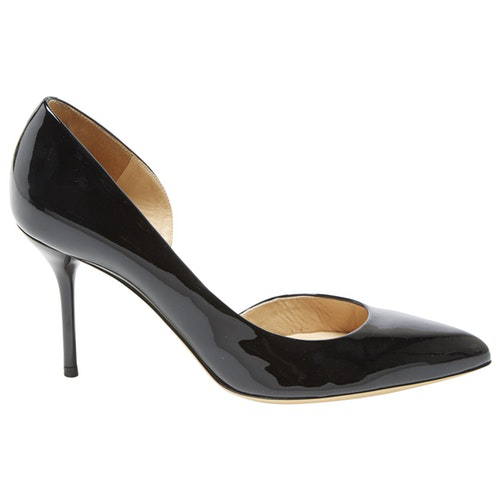 Gucci Black Patent Leather Heels | ModeSens