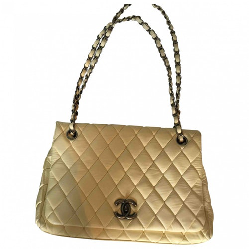 Chanel Timeless/Classique Yellow Leather Handbag ModeSens
