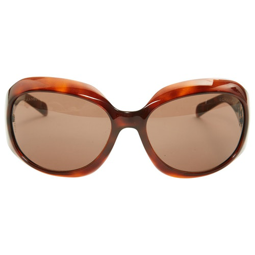 chanel sunglasses brown