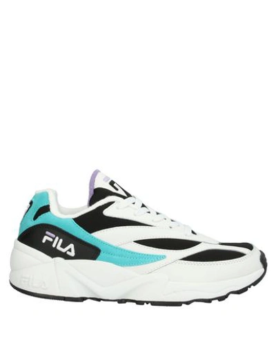 Shop Fila Man Sneakers Black Size 10.5 Textile Fibers, Soft Leather
